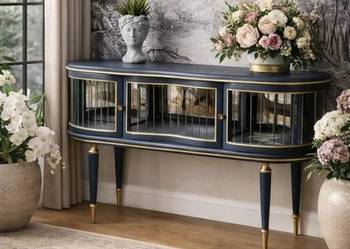 Nogi toczone z drewna do komody