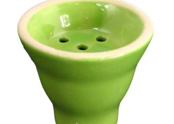 Cybuch do Shishy Hookah Bowl do Sziszy Ceramiczny Mały Zielony