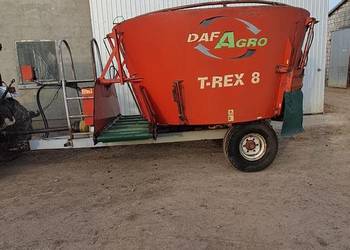 Sprzedam paszowóz daf agro 8 trex    8m3