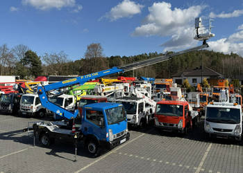 Nissan Cabstar Podnośnik Koszowy 17m Palfinger P170 TXE Zwyżka UDT Wumag G…