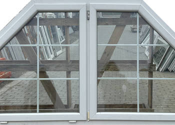 OKNA KacprzaK 217X133 OKNO Używane Plastikowe PCV Trapez