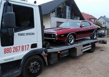 Laweta KARWODRZA Pomoc Drogowa Holowanie transport maszyn