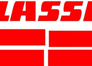 naklejka clasic claas na rure