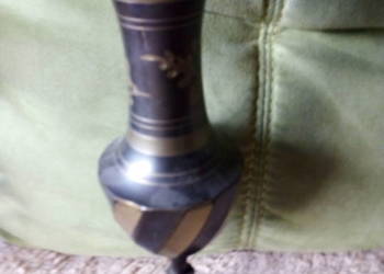 wazon mosiężny wys. 25 cm.
