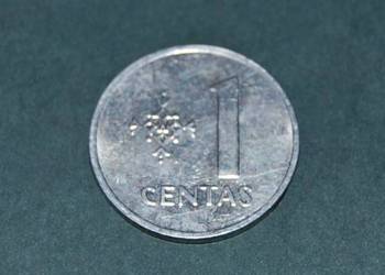 1 Centas 1991r Moneta Starocia