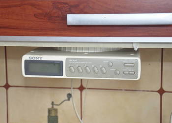 Radio Kuchenne Podwieszane Sony Klasyk Retro Vintage Białe