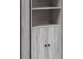 Szafka szary dąb sonoma 62x36x1215cm materiał drewnopochodny WM-834213