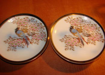 Kutani porcelanowy talerzyk