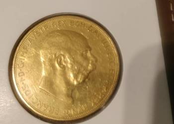 100 Koron 1915r. Austria ( złoto 900, 33,88g
