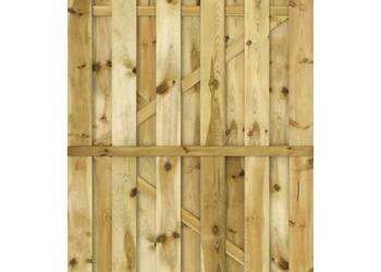 vidaXL Furtka z łukiem, impregnowane drewno sosnowe(SKU:45329)
