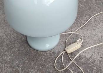Stara szklana lampa grzybek PRL