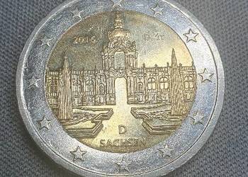 2 euro 2016 D,Niemcy, Sachsen
