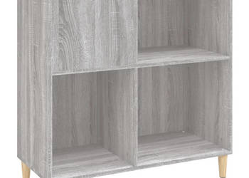 Szafka na płyty szary dąb sonoma 845x38x89 cm WM-831995