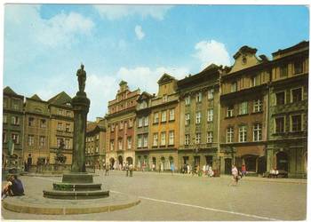POZNAŃ FRAGMENT STAREGO RYNKU PRĘGIERZ