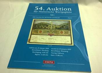 katalog aukcyjny papierów wartościowych 54