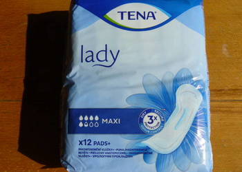 Podpaski Tena Lady maxi 12 sztuk  15 zl