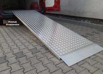 Rampa Aluminiowa 325cm x 80cm do 1200kg Najazd Podjazd Platforma - od ręki