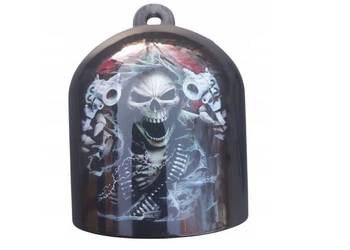 Pokrywa osłona klaksonu, sygnału motocykla czaszka z metalu Harley inne