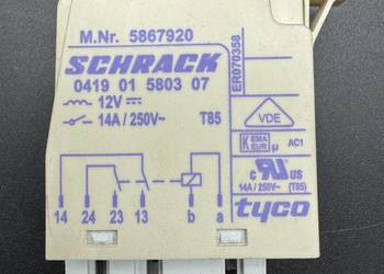 Przekaźniki grzałki Miele MN5867920