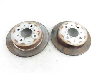 TARCZE HAMULCOWE TYŁ HONDA JAZZ II 2 SZTUKI