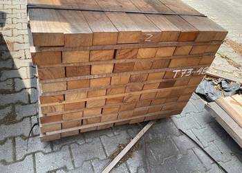 Deski teak, tarcica, 100x50 mm