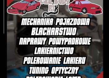 Mechanika, Blacharstwo, lakiernictwo
