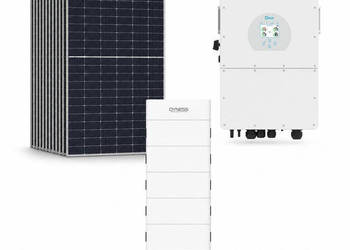 Zestaw fotowoltaiczny hybrydowy 18 kWp - falownik DEYE SG01HP3 1