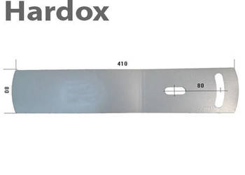 Listwa tylna odkładni HARDOX 96663/L części do pługa GASSNER