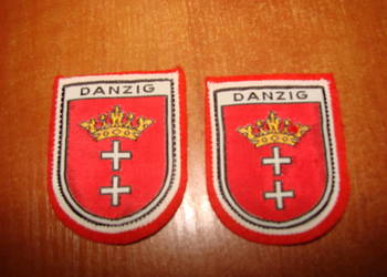 DANZIG naszywka z herbem Gdańska