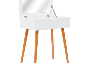 Toaletka z lustrem MDF 60 x 40 x 75 cm WM-245751