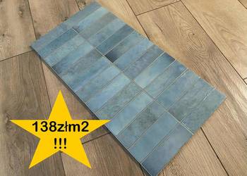 OKAZJA !!! Nietuzinkowa płytka ścienna Art Green 32x62,5