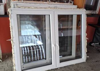 Okna białe z demontażu