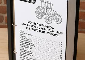 CASE JX 60,70,80,90,95 instrukcja napraw po Polsku