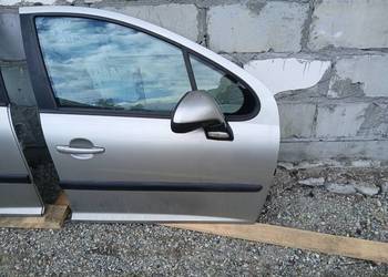 Drzwi Prawy przód kompletne Peugeot 207 EU,5D,lak ETSC