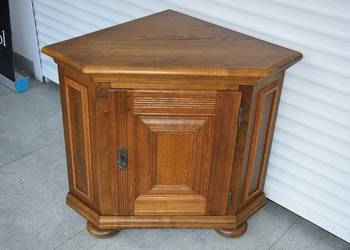 komoda narożna z drewna dębowego - jak nowa