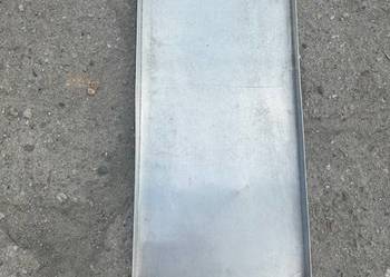 Prostokątna blacha piekarnicza ze stali nierdzewnej