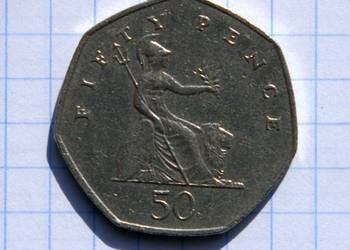 50 PENSÓW ( FIFTY PENCE ) 2004 ROK - WIELKA BRYTANIA