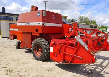 Kombajn zbożowy Massey Ferguson 487 sieczkarnia heder rozsuwany Oryginał Cl