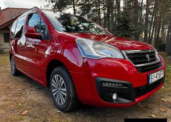 Peugeot Partner II 1.6 diesel BlueHDi 2016r Bogate wyposażenie!
