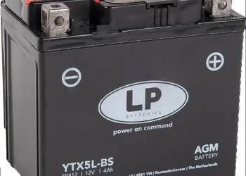 Akumulator motocyklowy Landport YTX5L-BS 12V 4Ah 50A