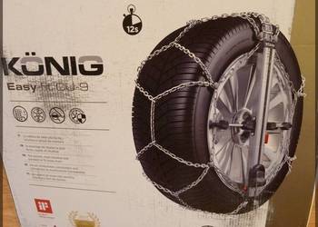 Łańcuchy na koła THULE - KÖNIG Easy-Fit CU-9. Nowe.