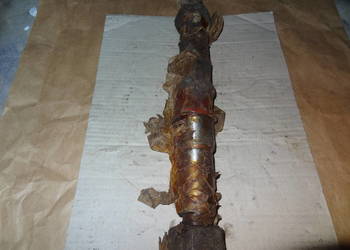 Oś koła wózka DT-75 wałek osi dt75 nowy oryginał 5431402 spycharka