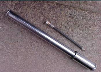 POMPKA chromowana 29,5,32cm motorynka pony Romet komar