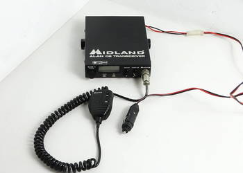 Radio CB Midland Alan 77 D 80 + Mikrofon / AM odbiera / Brak mocy 4W AM / F