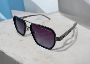Okulary przeciwsłoneczne Emporio Armani - nowoczesny design, uniseks