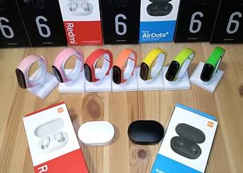 Smartband M6 plus Słuchawki AirDots S / AirDots 2