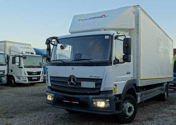 Mercedes Atego 1218 Euro 6 tylko 256 tyskkm kontener 18 p winda poduszki M…