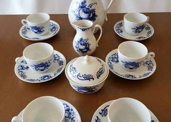 Porcelana czeska - mini serwis do mokki
