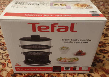 Parowar renomowanej firmy Tefal komplet sklepowy