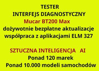Mucar BT200 Max interfejs diagnostyczny Bluetooth iOS Android j. polski